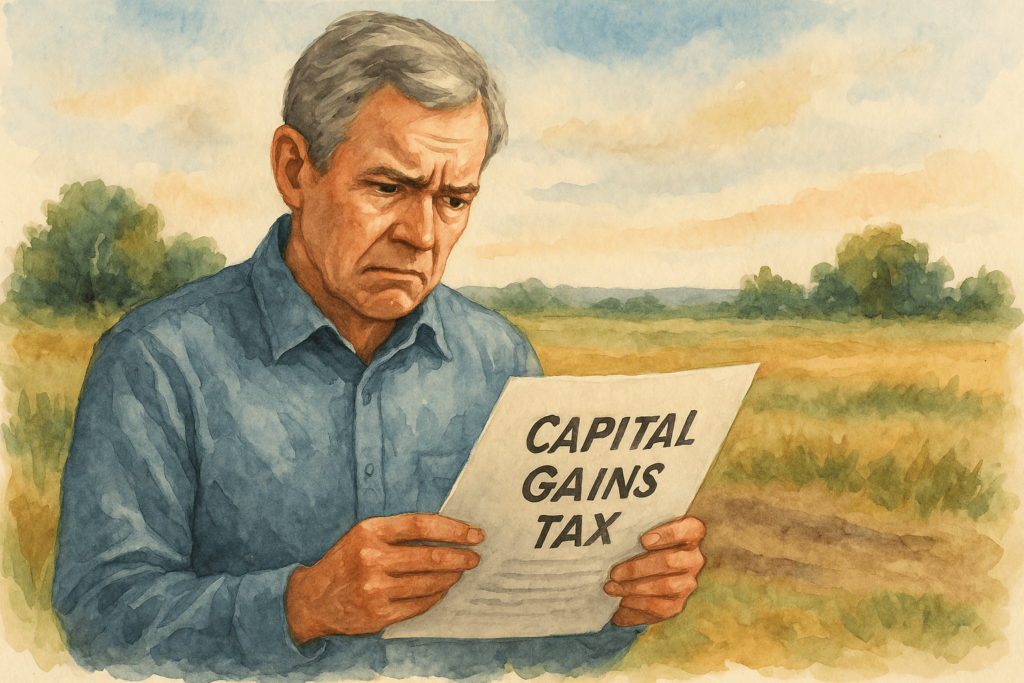 Capital Gains Tax on Selling Land