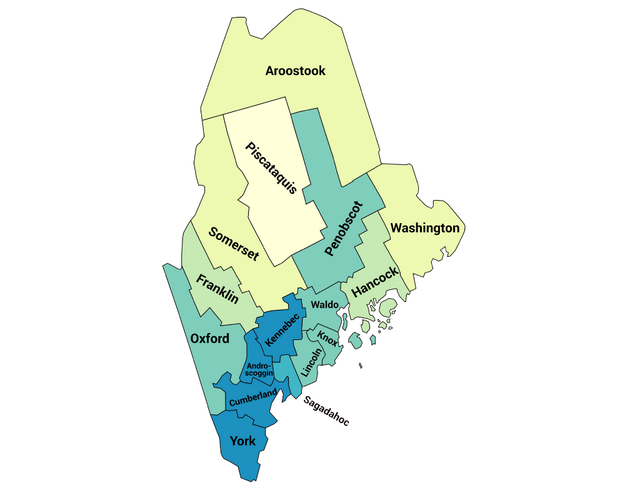 maine county map