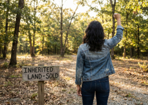 how to sell inherited land